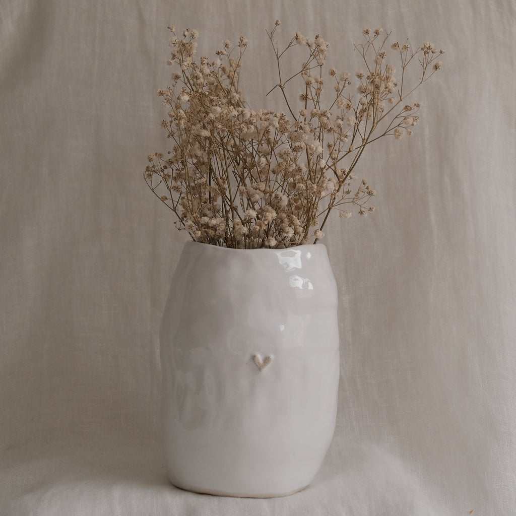 SeaSoul White Vase