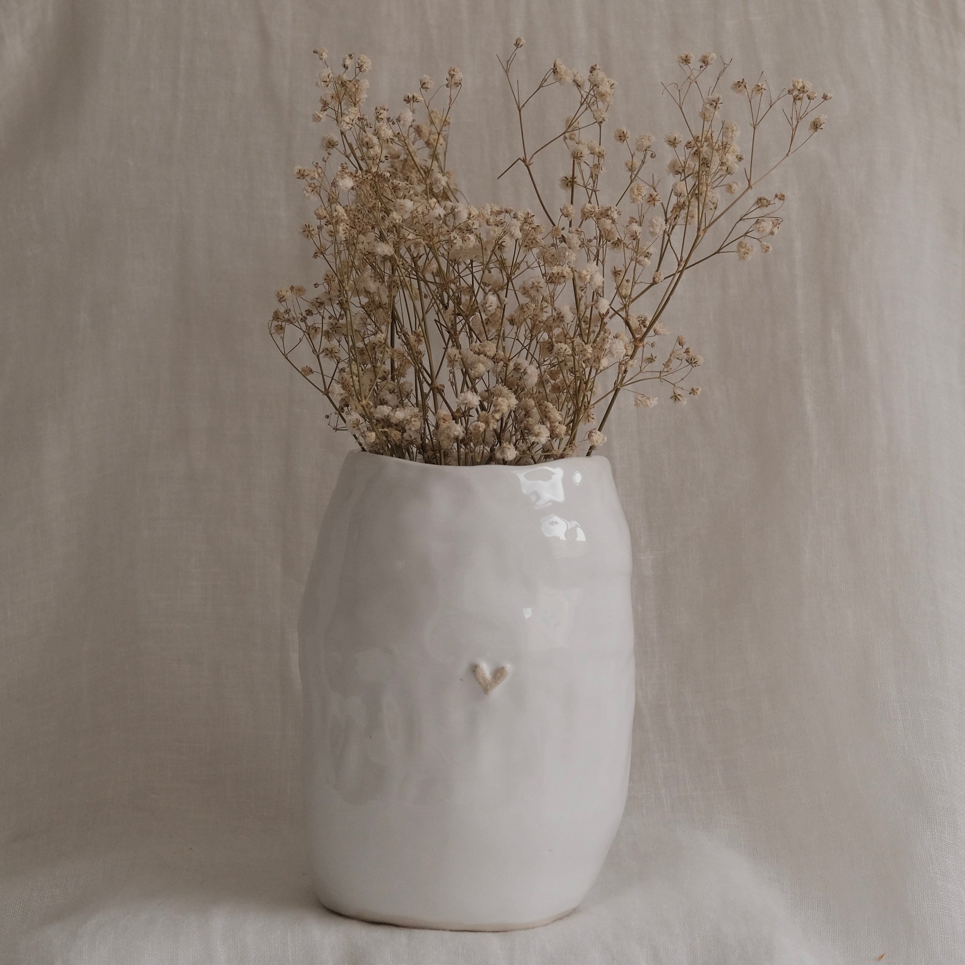 SeaSoul White Vase