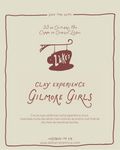 Almar Clay Experience - Gilmore Girls