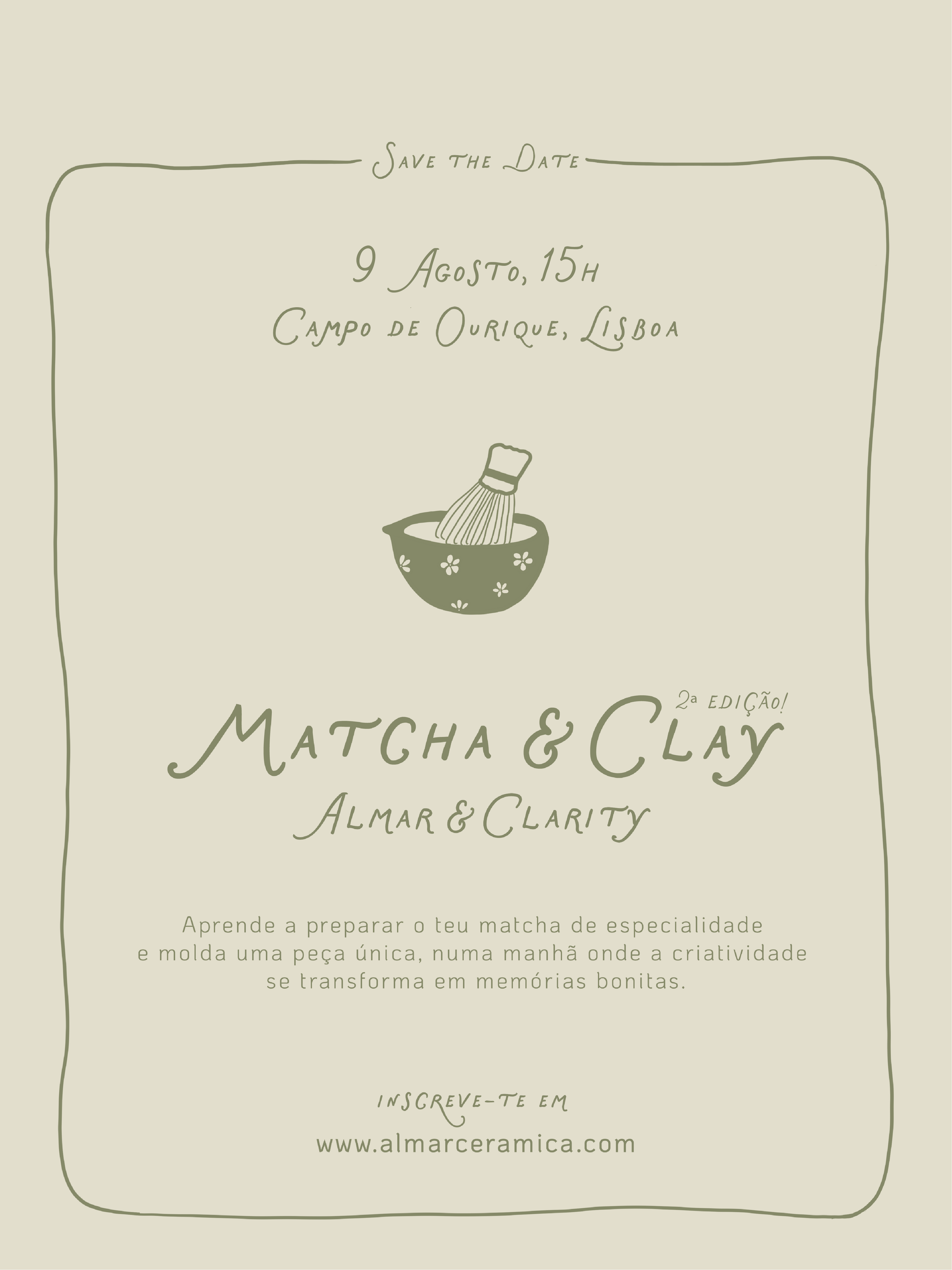 Almar - Matcha & Clay - 2ªEdição!