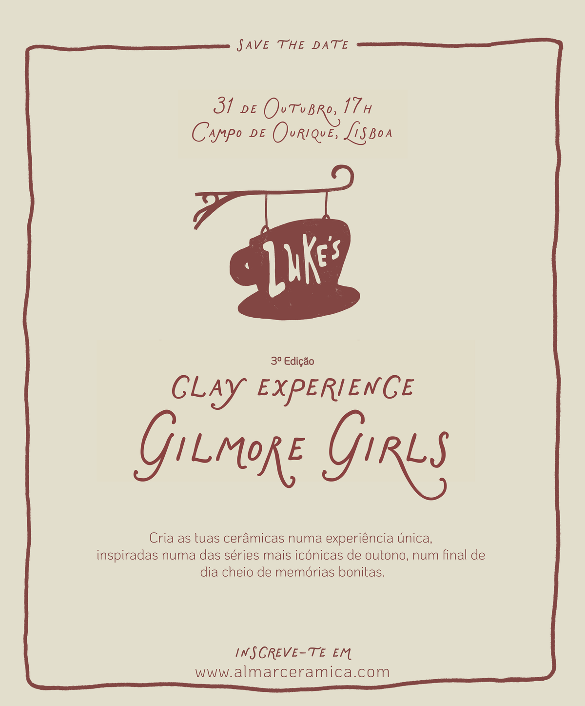 Almar - 3º edição - Clay Experience - Gilmore Girls